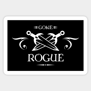 Gone Rogue TRPG Tabletop RPG Gaming Addict Sticker